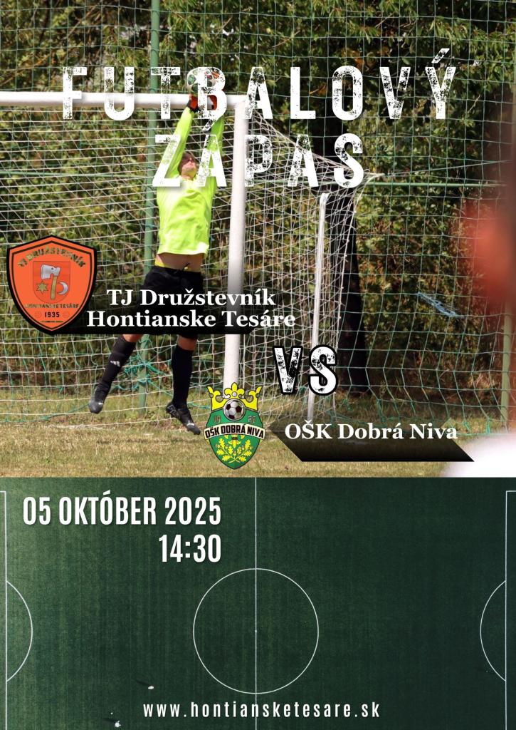 Futbalový zápas 05.&nbsp;10. 2025
