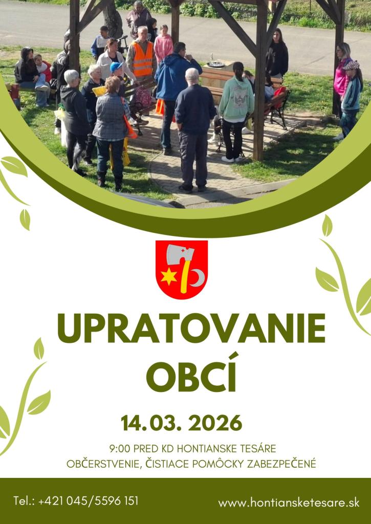 Upratovanie obcí 2026