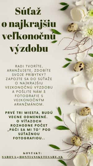 Plagát súťaž Veľká noc 2026